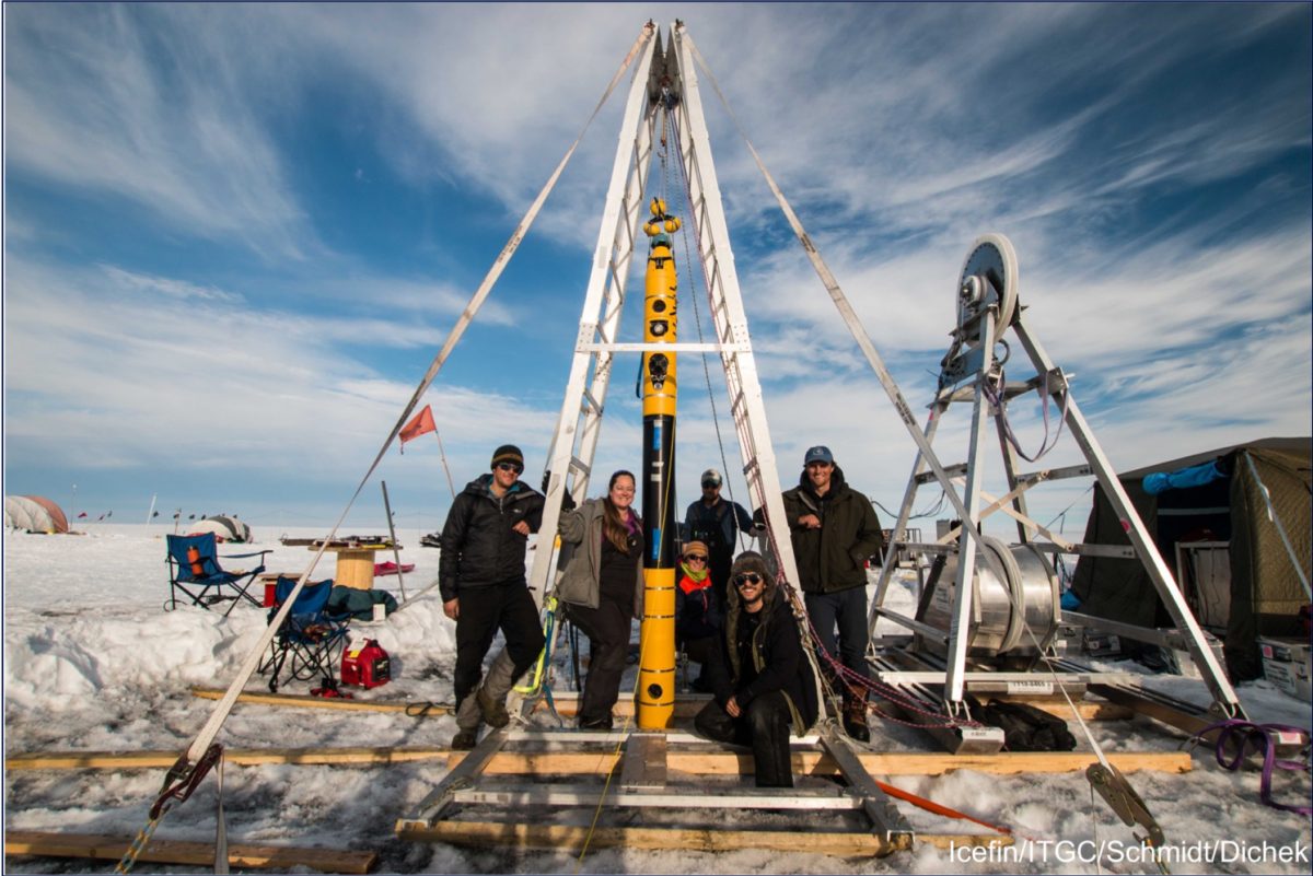 ITGC field team after successful ROV dive. Photo: Schmidt/Dichek