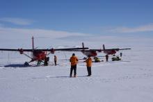 Planes in Antarctica