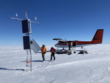 Work at Cavity Camp site 2022