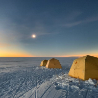 Solar eclipse in December 2021. Photo by Chad Naughton