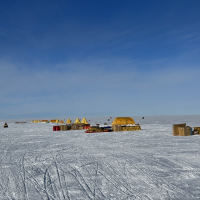 The camp at the TIME 2 research site. Photo credit: Marianne Karplus