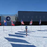 Antarctica Day Flags