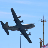 The RAF Hercules air dropped around 70 tonnes of cargo for the International Thwaites Glacier Collaboration.