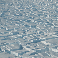 Cravasses of Thwaites Glacier, credit NSF and USAP