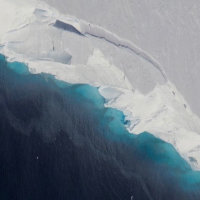 Thwaites Glacier. Image: © NASA/OIB/Jeremy Harbeck