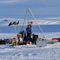 Scientists at Mt Murphy, credit Greg Balco