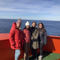 Rachel, Patricia, Li and Daisy on NBP March 2022