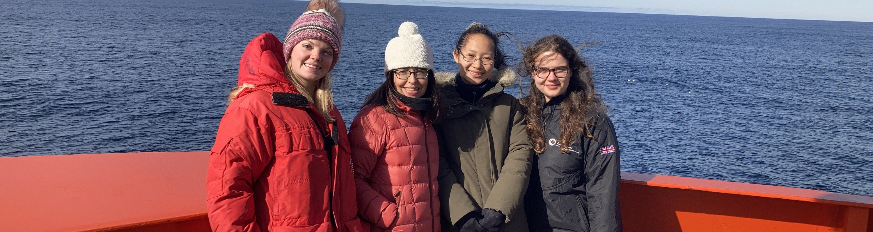 Rachel, Patricia, Li and Daisy on NBP March 2022